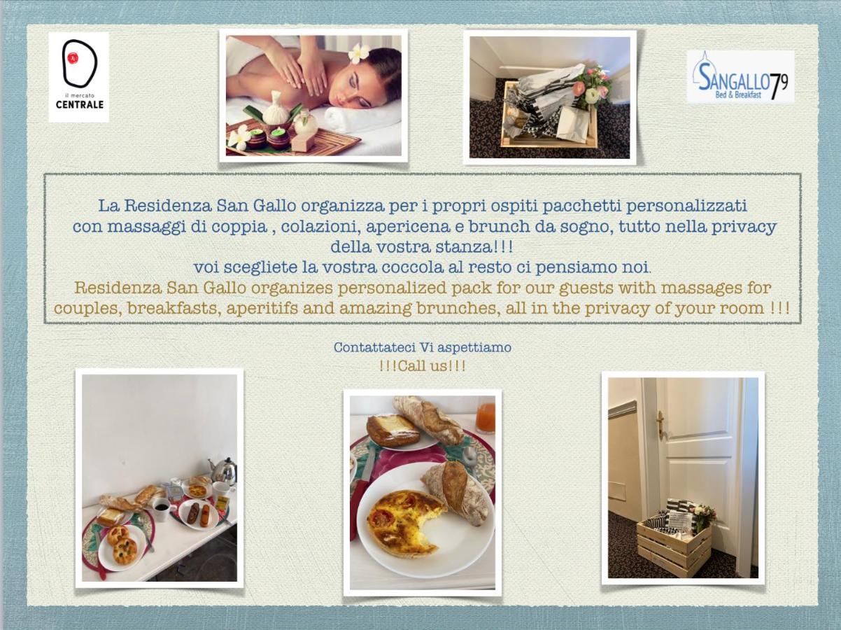 B&B Residenza San Gallo 79 Флоренция Экстерьер фото